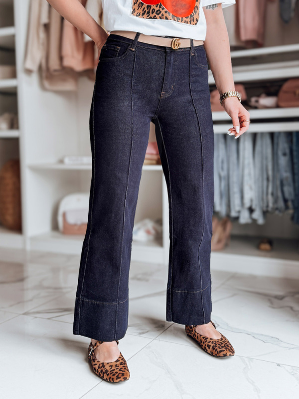 Dámské džíny straight leg CLASSIFIT Dstreet UY2665 Barva: Modrá - světle, Velikost: XS/34
