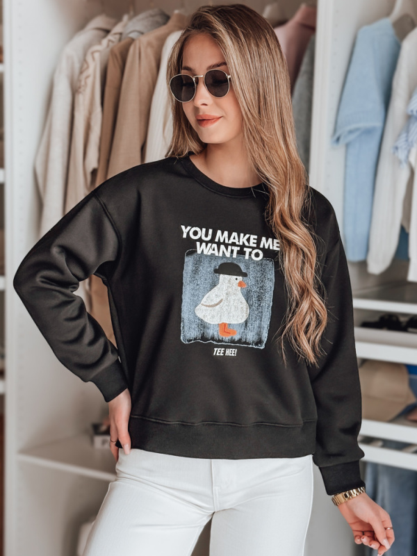 Dámská oversize mikina s potiskem GOOSHY