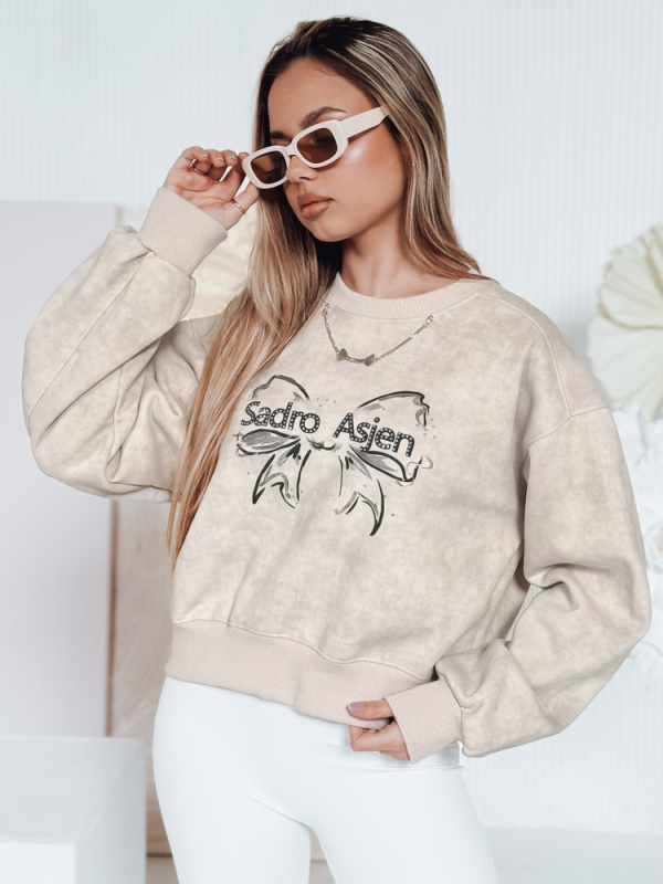 Krátká oversize mikina s motivem tie-dye