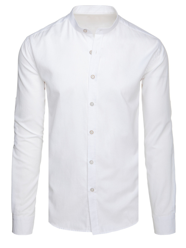 Pánská košile Dstreet DX2662 Barva: Bílá, Velikost: 3XL