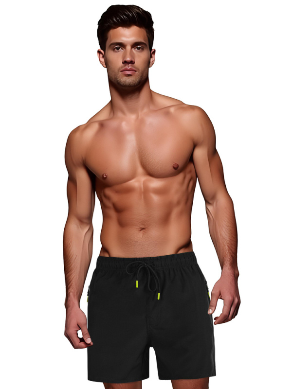 Pánské plavky šortkové Dstreet SX2534 Barva: Černá, Velikost: L