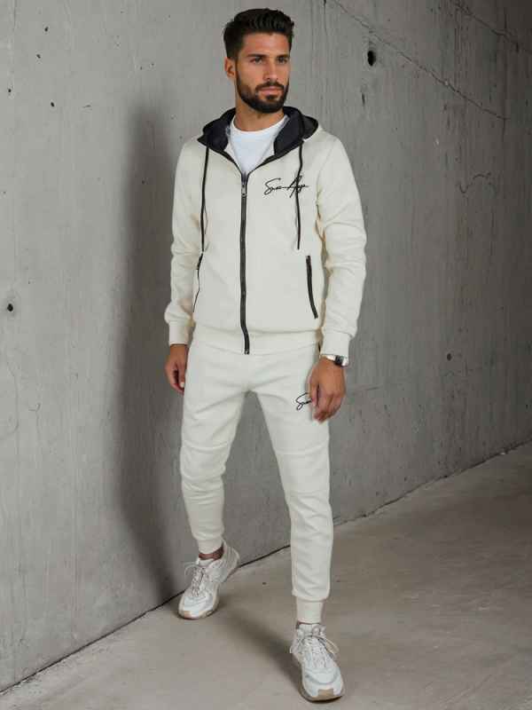 Dres męski czarny Dstreet AX0814 Barva: Tělová, Velikost: XL