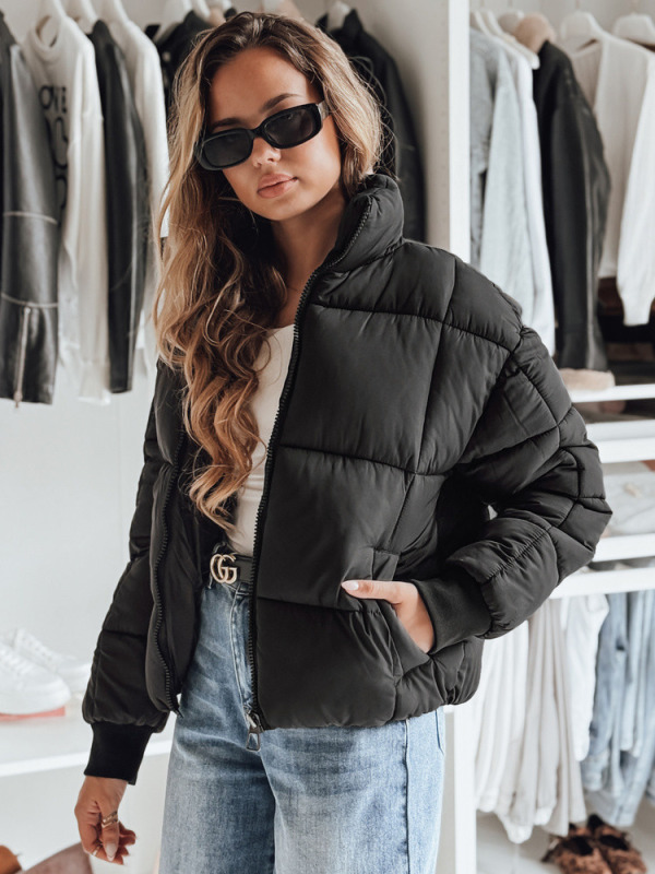 Dámská bunda VIBEGIRL Dstreet TY4945 Barva: Černá, Velikost: XL