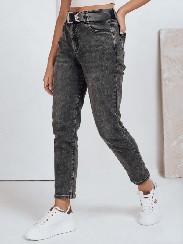 Dámské džíny fit Dstreet UY2740 Barva: Černá, Velikost: M