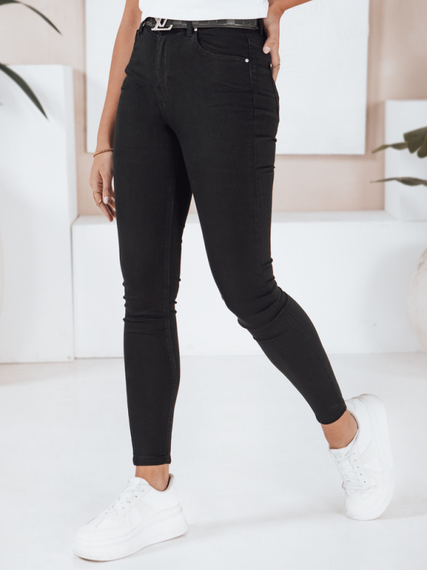 Dámské džíny skinny Dstreet UY2755 Barva: Černá, Velikost: 36