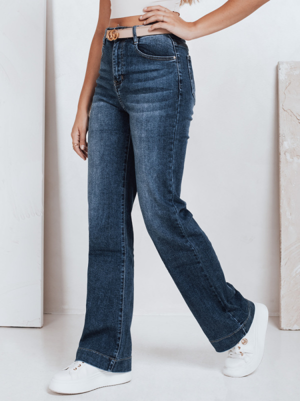 Dámské džíny wide leg Dstreet UY2765 Barva: Modrá - světle, Velikost: 34