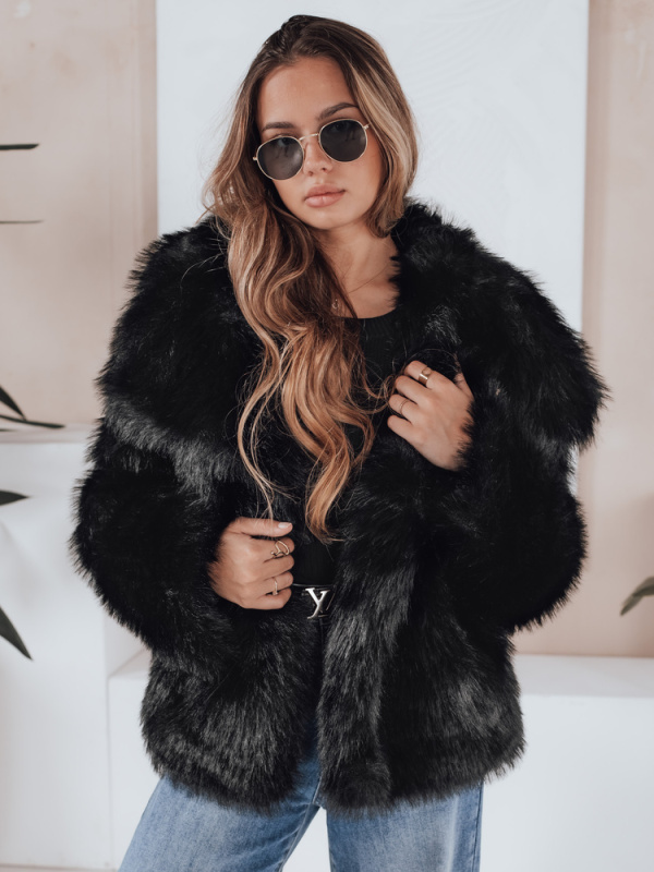 Dámská zimní bunda VALTENA Dstreet TY5116 Barva: Černá, Velikost: S/M