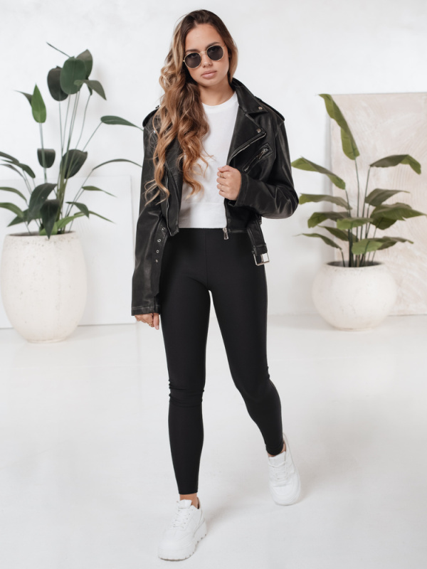 Dámské legíny Dstreet UY2730 Barva: Černá, Velikost: M