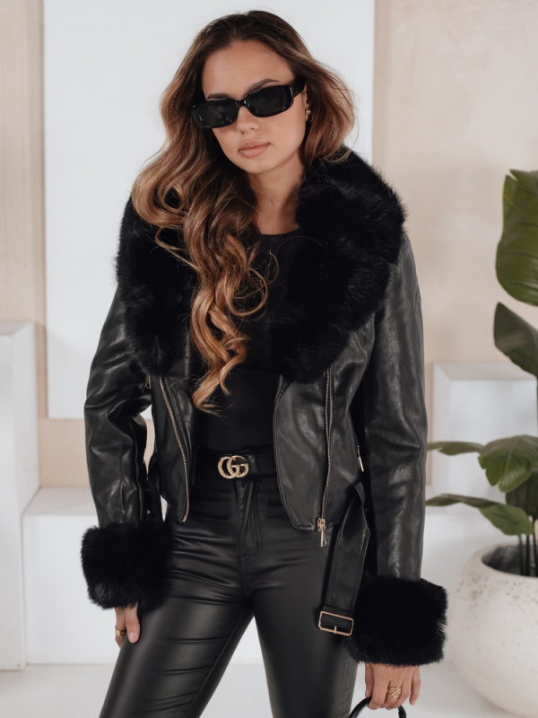 Dámská bunda Dstreet TY5211 Barva: Černá, Velikost: L