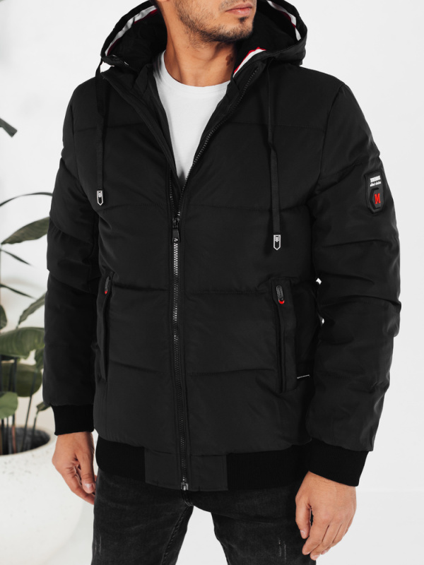 Pánská bunda Dstreet TX0000 Barva: Černá, Velikost: XXL