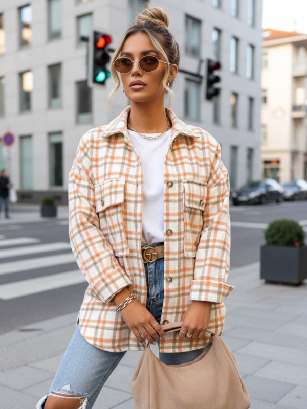 Dámská vzorovaná košile Dstreet