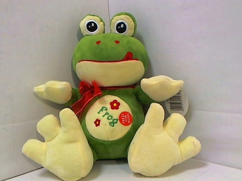 Plyšová žába se zvukem 25 cm