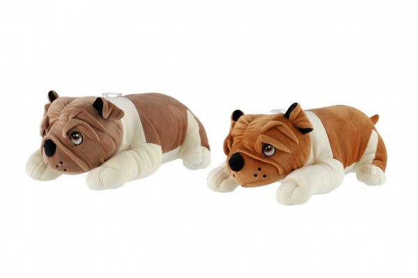 Pes se zvukem plyš 25cm