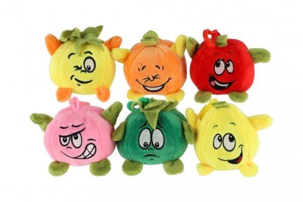 Teddies Ovoce 6 druhů 8 cm