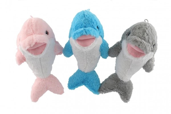 Teddies Delfín 3 barvy 30 cm