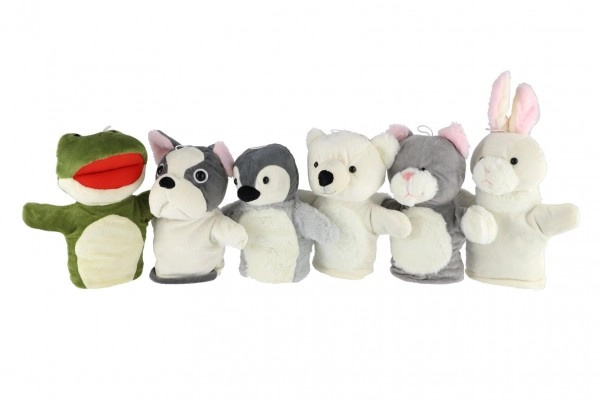 Teddies Maňásek Zvířátko plyš 30cm asst 6 druhů