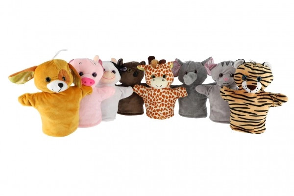 Teddies Maňásek Zvířátko plyš 30cm asst 6 druhů
