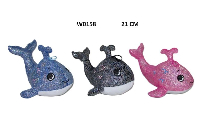 Figurka velryby Wieloryb 21 cm (3 barevné varianty)