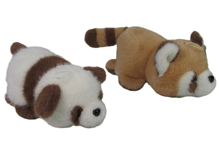 Plyšová panda 2 v 1, 24 cm