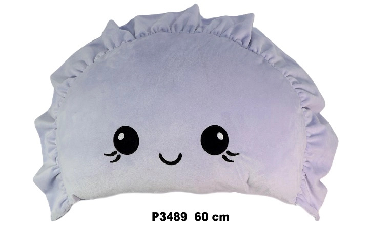 Dekorativní polštář pieróg 60 cm, fialový