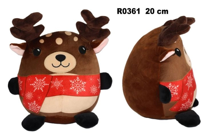 Vánoční dekorativní figurka soba 20 cm