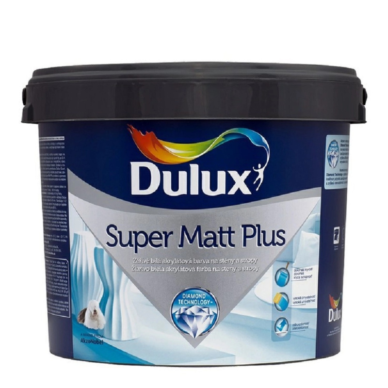 Dulux Interiérová emulzní barva Super Matt Plus 10 l