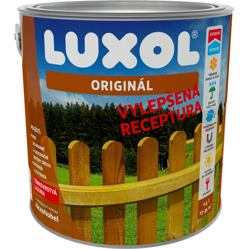 Luxol Originál červeň rumělková 2,5L