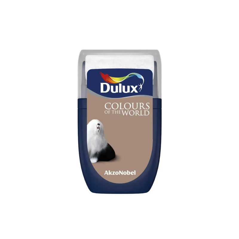 Dulux Tester, interiérová barva Colours of the World santalové dřevo 30 ml