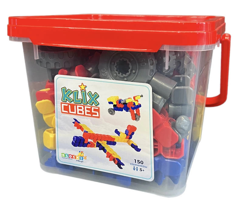 Konstrukční kostky Klix Cubes 150 dílů