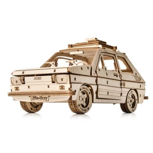 Little Story 3D dřevěná skládačka FSO Fiat 126p