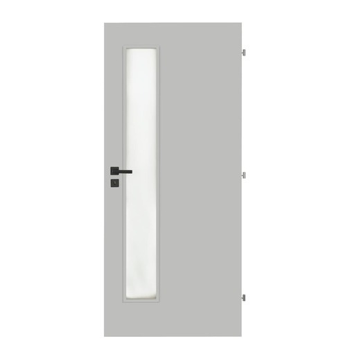 Interiérové dveře Naturel Deca pravé 80 cm šedá matná DECA10SM80P