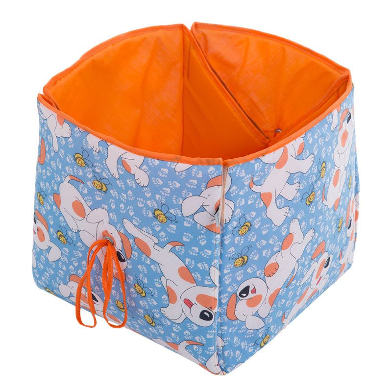 Rozkládací koš na hračky / podložka L065-13BW 33 x 33 x 33 cm PATIO