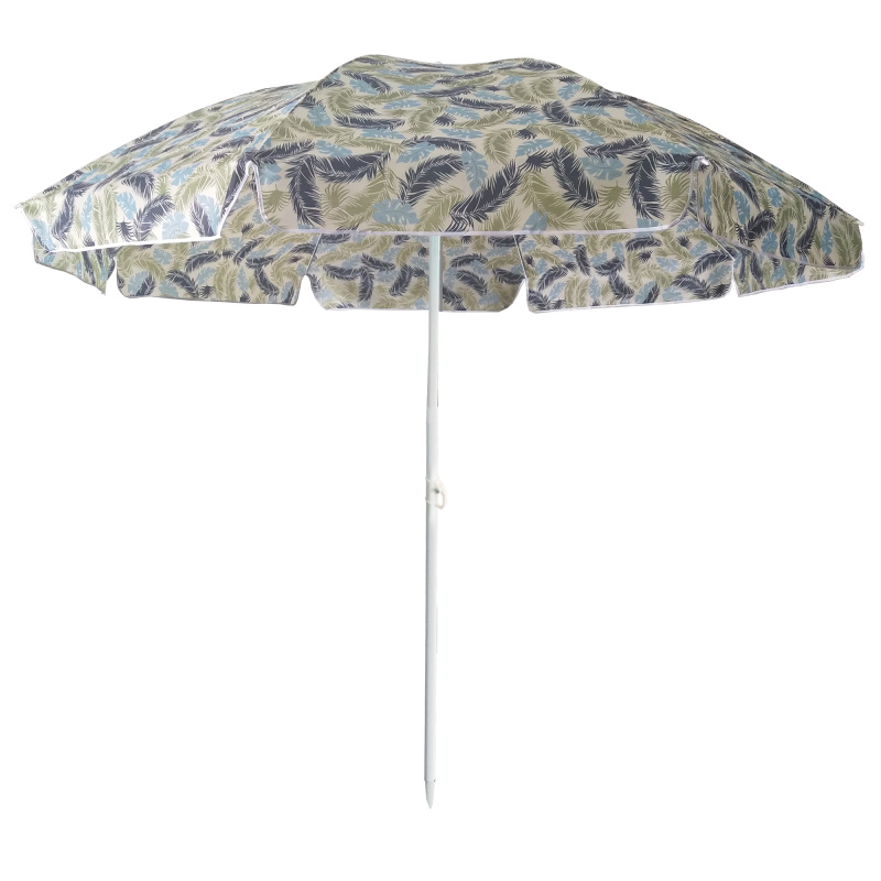 Zahradní slunečník Poly Leaves and Feathers 240 cm PATIO