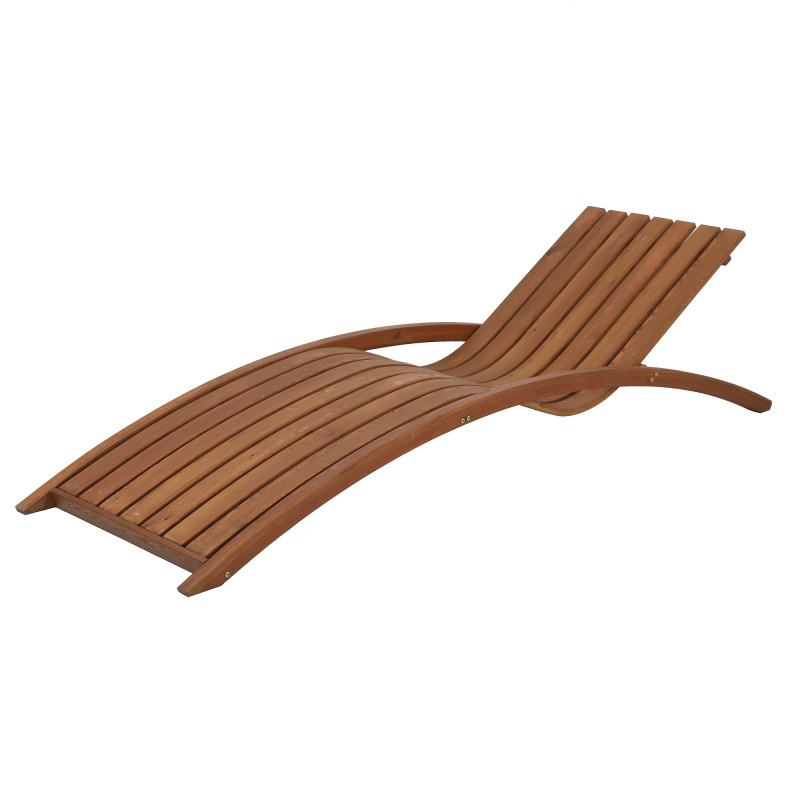 Dřevěné zahradní lehátko Larice PATIO