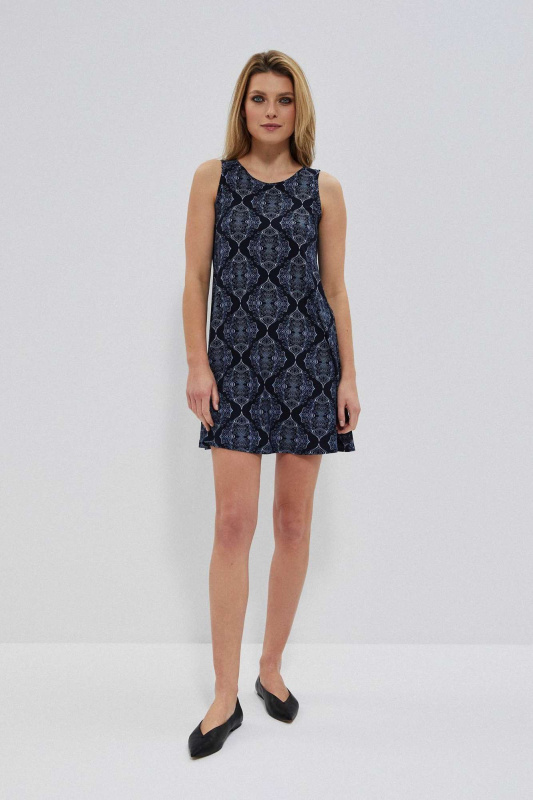 Letní šaty s ramínky XXL