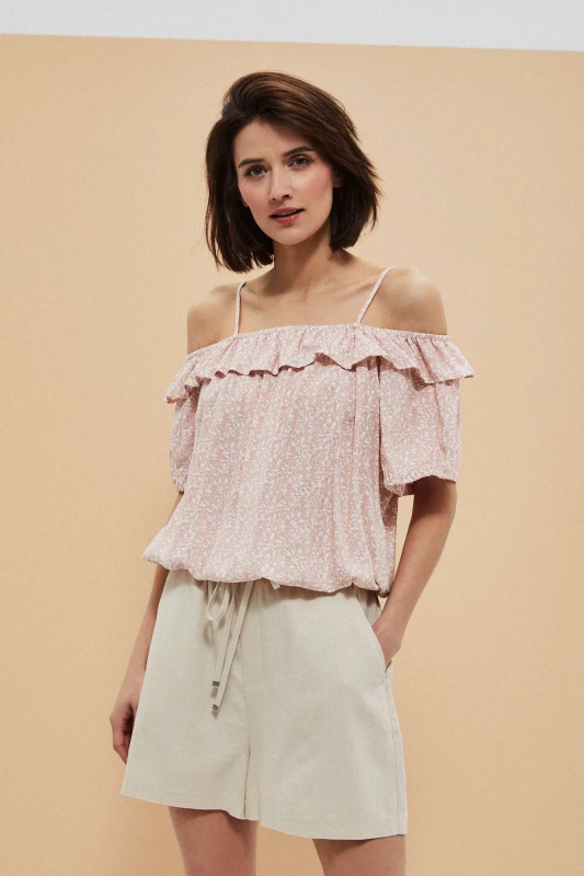 KOŠILE COLD ARMS S volánky XL