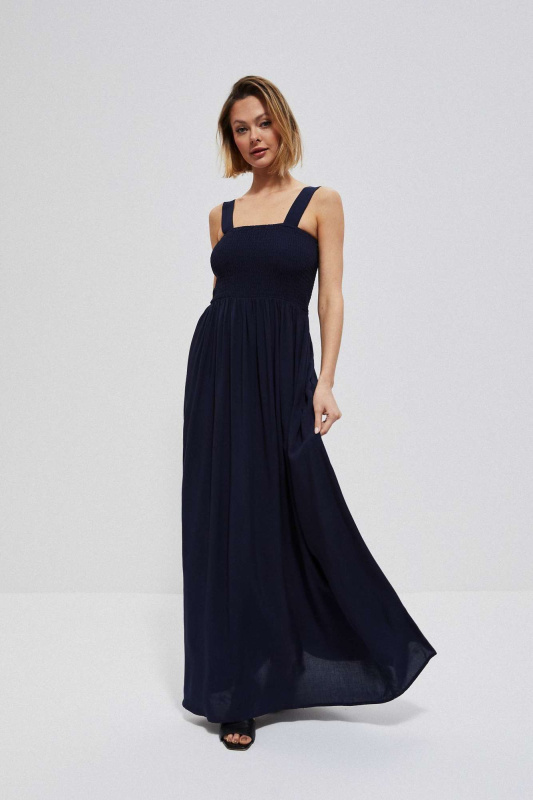 DÁMSKÉ ŠATY L-SU-3770 NAVY Velikost: XL