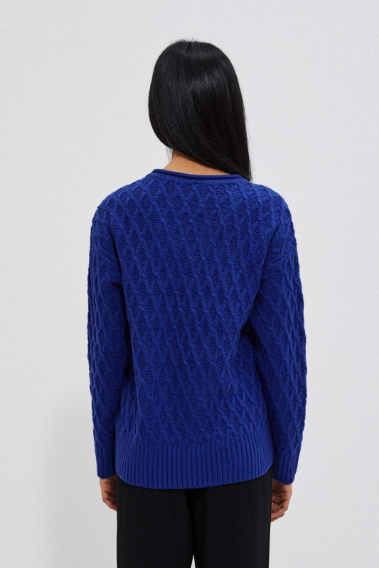 Svetr s ozdobnou tkaninou XS