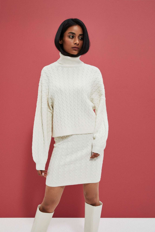 Sukně pletená kabelem M