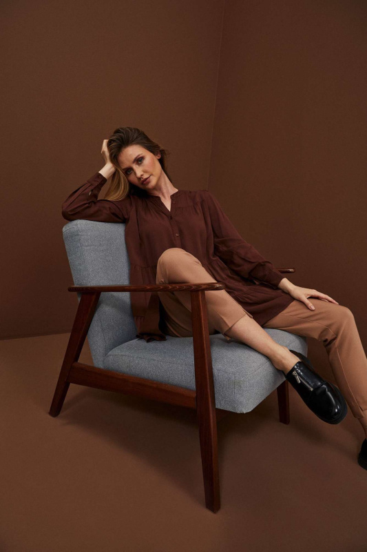 Nařasená košile XS