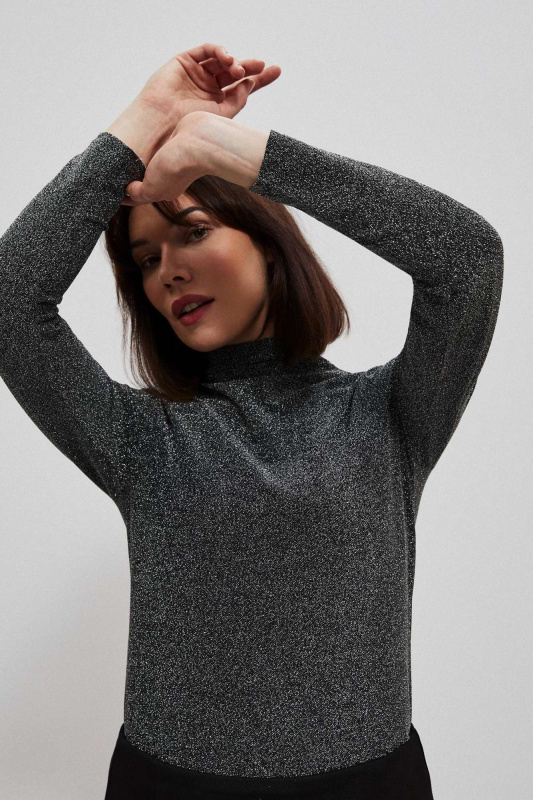 Halenka s kovovou nití S