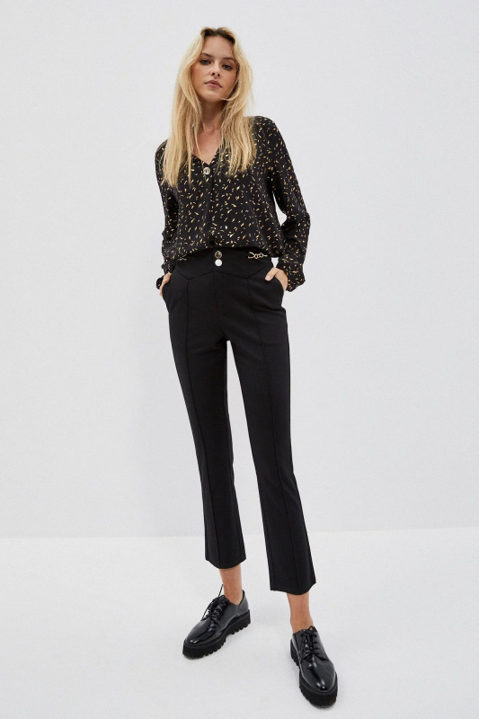 Cigaretové kalhoty se 7/8 nohavicemi Velikost: XS