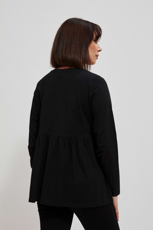 Bavlněná halenka s volánky XS