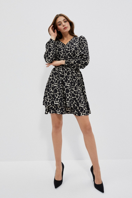 DÁMSKÉ ŠATY L-SU-4012 L.Béžový