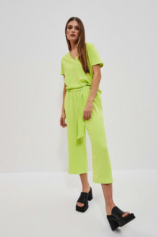 DÁMSKÉ KALHOTY L-SP-4022 L.Zelená XL