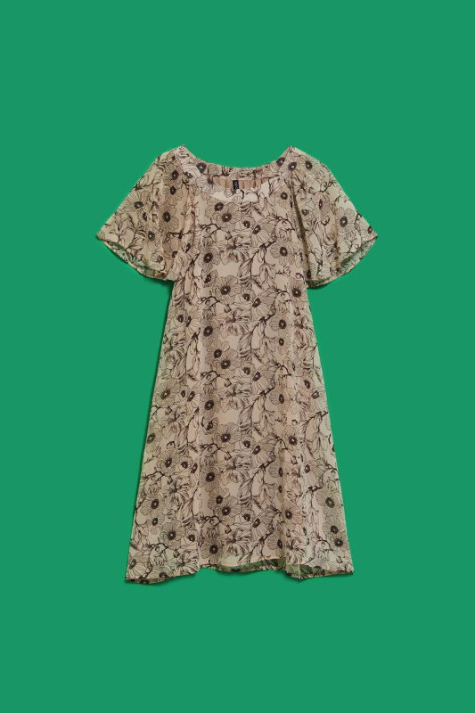 DÁMSKÉ ŠATY L-SU-4028 L.Béžový 38