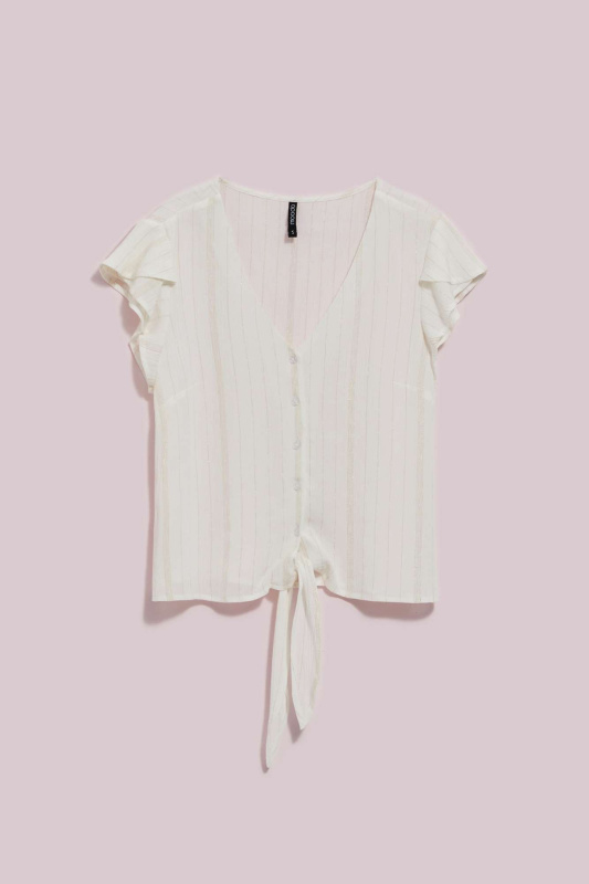 DÁMSKÁ KOŠILE L-KO-4048 OFF BÍLÁ XL