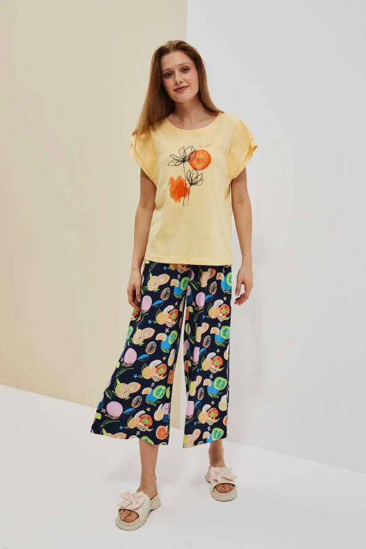 DÁMSKÉ TRIKO L-TS-4077 VANILKA Velikost: S