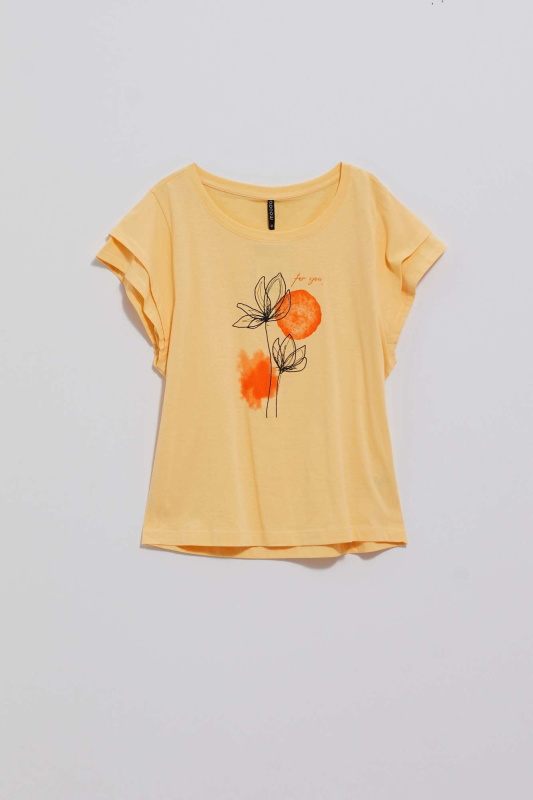 DÁMSKÉ TRIKO L-TS-4077 VANILKA Velikost: S