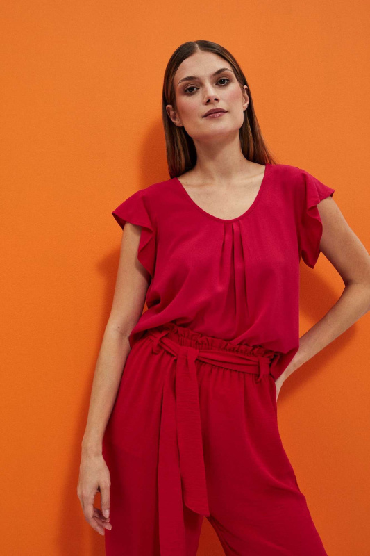 DÁMSKÁ KOŠILE L-KO-4029 JAHODA S